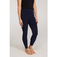 Legginsy z podszewką polarową - Navy