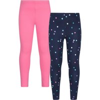 Patterned Casual - legginsy dziecięce - Navy