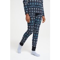Patterned - spodnie damskie - Teal