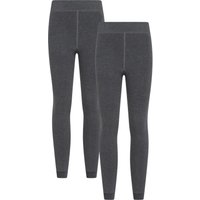 Fluffy Fleece -  legginsy damskie - Grey