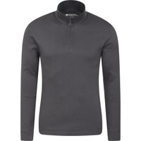 Meribe zapinana na zamek męska bluzka - Grey