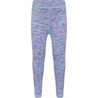 Kayleigh II Space Dye – legginsy dla dziewcząt - Blue