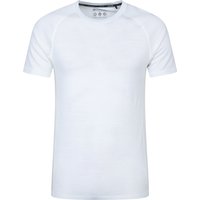Summit II Męski T-shirt Merino - White