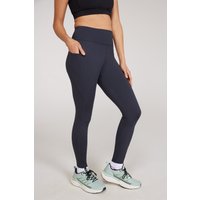 Damskie legginsy z wysokim stanem Blackout - Grey