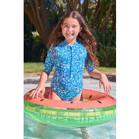 Mira dziecięcy strój pływacki z nadrukiem - Blue