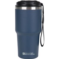 Matowy kubek podróżny 500 ml - Navy