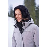 Sherpa — damska regulowana kominiarka z kapturem - Black