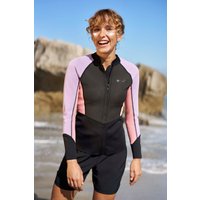 Lamorna damska pianka top z długim rękawem - Purple