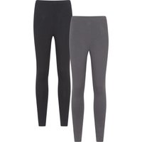 Legginsy damskie bawełniane multipack - Grey