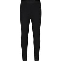 Dziecięce legginsy termiczne z podszewką Borg - Black