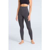 Legginsy damskie z podszewką z polaru - Grey