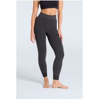 Grube legginsy damskie z podszewką z polaru - Grey