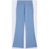 Legginsy dla dziewczynek dzwony - Blue