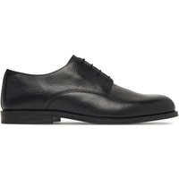 Halbschuhe Calvin Klein Ess Rubber Derby HM0HM02268 Schwarz