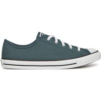Sneakers aus Stoff Converse Chuck Taylor All Star Dainty A12566C Grün