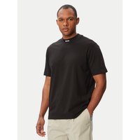 BOSS T-Shirt Tee Collar 50562120 Schwarz Relaxed Fit