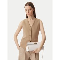 Handtasche Tommy Hilfiger Th Modern Clutch AW0AW18727 Creme
