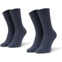 Lange Socken Tommy Hilfiger 371221356 Dunkelblau