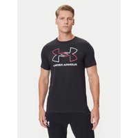 Under Armour T-Shirt Ua Gl Foundation Update Ss 1382915-001 Schwarz Loose Fit