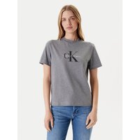 Calvin Klein Jeans T-Shirt Hero Classic LV047B865G Grau Regular Fit