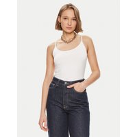 eschuhe 15% Rabatt auf Slim Fit Top 22470 in Weiß von Gina Tricot