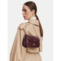 Handtasche Tommy Hilfiger Th Heritage Chain Crossover AW0AW19319 Dunkelrot