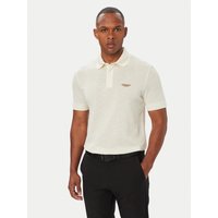 BOSS Poloshirt BOSS x ASTON MARTIN C-Prout 180 50565174 Creme Regular Fit