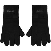 Calvin Klein Strickhandschuhe Rippstrick, warme Wollmix-Qualität