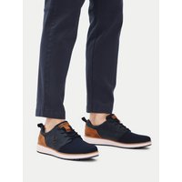 Halbschuhe Bugatti 331-AFB01-6900-4100 Dunkelblau