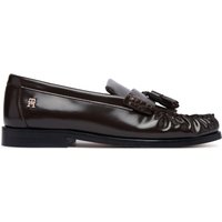 Mokassins Tommy Hilfiger Tassel Abrasivato FW0FW09460 Dunkelbraun