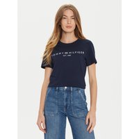 Tommy Hilfiger T-Shirt WW0WW40276 Dunkelblau Regular Fit