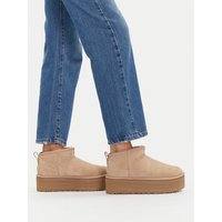 Schneeschuhe Ugg Classic Ultra Mini Platform 1135092 Beige