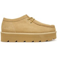 Halbschuhe Clarks Meare Walla. 26183785 Beige