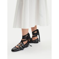 Ballerinas Buffalo Daphne Stud 1620059 Schwarz