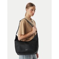 Handtasche Calvin Klein Webbing Strap Md Shoulder Bag LV04F3891G Schwarz