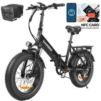 SAMEBIKE LOTDM200IIFT Összecsukható Elektromos Kerékpár Fekete