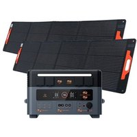 Blackview Oscal PowerMax 2400 Pro hordozható erőmű 2016 Wh 2x PM200 Pro 200 W összecsukható napelem