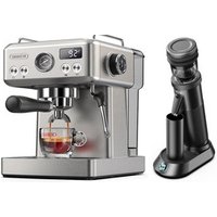 HiBREW H10A félautomata eszpresszó kávéfőző kombó G5 kávédaráló