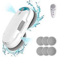 INSE W1 Fensterreinigungsroboter 3200 Pa starke Saugkraft automatischer Wassersprühstrahl Fernbedienung intelligente Pfadplanung sichere Reinigung