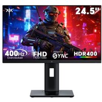 KTC H25X7 GamingMonitor 245 Zoll 1920 x 1080 FastIPSBildschirm 400 Hz Bildwiederholfrequenz HDR400 1 ms MPRTReaktionszeit FreeSync und