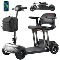 Sweetrich Air Traveller mobilitási roller 180 Wos motor 24 Vos 12 Ahs akkumulátor 6 kmes maximális sebesség 15 kmes hatótávolság
