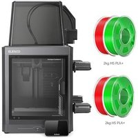 Elegoo Centauri Carbon 2 Combo 3D nyomtató 4kg HS PLA Filament 2kg piroszöld