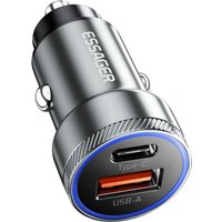 ESSAGER 54W Car Charger Gray