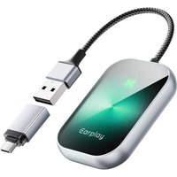 DriFox A21 Wired to Wireless Carplay Adapter Green