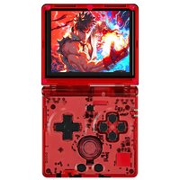 ANBERNIC RG35XXSP Flip Game Console 64GB 5000 Games Red