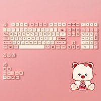 Akko Bear Theme Keycap Set 122Key