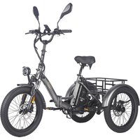 FAFREES F20 Mate Electric Cargo Tricycle Upgrade Version 21Ah Black