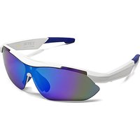 SENBONO QYpro 3 Intelligent Bluetooth Cycling Sunglasses White Blue