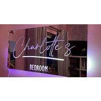 Custom Mirror Sign from Justyling