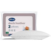 Silentnight Luxury Duck Feather Pillow Pair